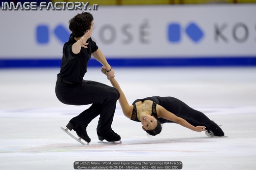 2013-02-25 Milano - World Junior Figure Skating Championships 084 Practice